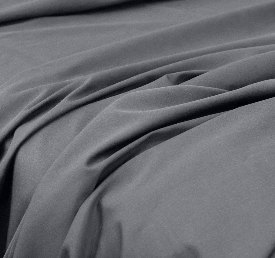 Bamboo Eco 400THC Cotton Mega Sheet Set Range Charcoal - Image 3