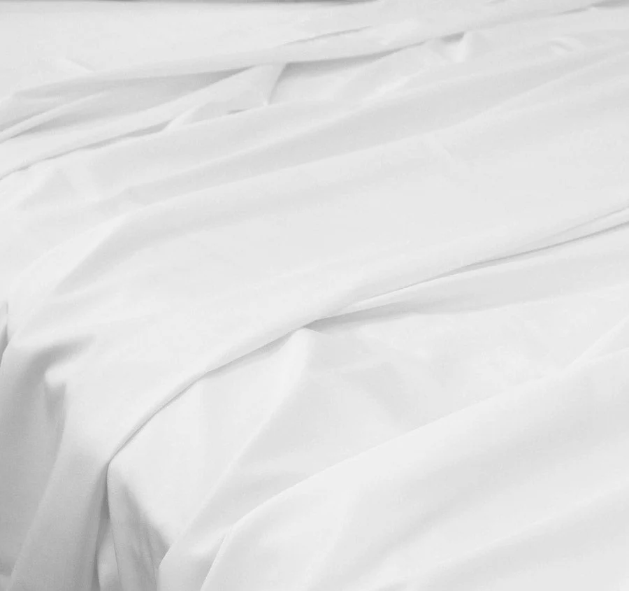 Bamboo Eco 400THC Cotton Mega Sheet Set Range White - Image 3