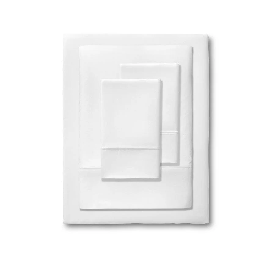 Bamboo Eco 400THC Cotton Mega Sheet Set Range White - Image 5