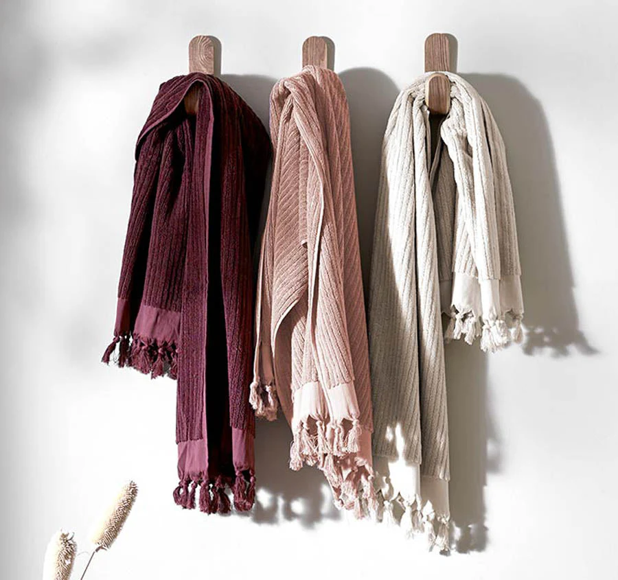 Paros Rib 840GSM Cotton Bath Mat Sand - Image 4