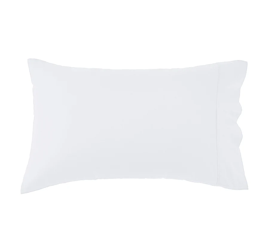 Oxford 300TC Crisp Cotton Percale Sheet Set Range Pure White - Image 4