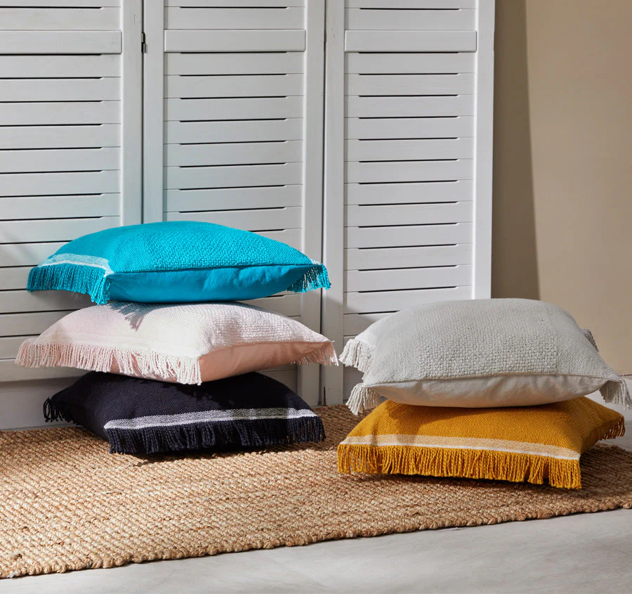 Piper 50x50cm Filled Cushion Silver - Image 4