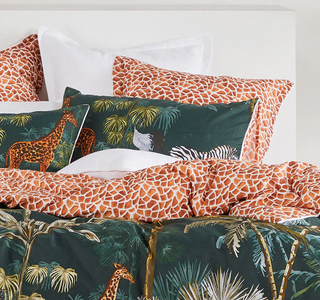 Vintage Safari Quilt Cover Set Range - Image 5