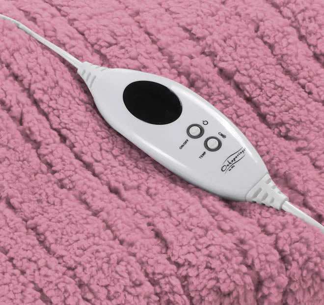 Revita Sleep 130x160cm Reversible Heated Throw Plum - Image 3